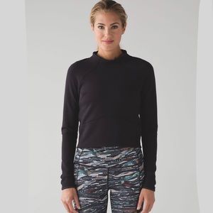 COPY - Lululemon Hill & Valley Mock Neck in Black